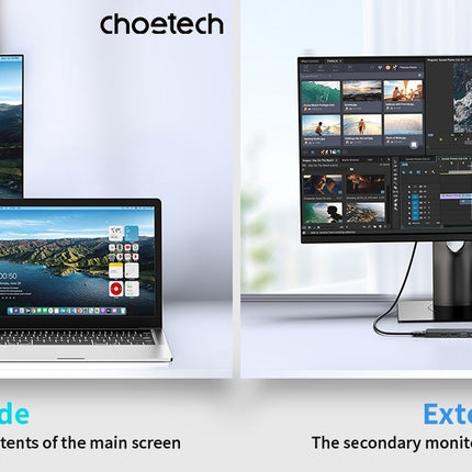 CHOETECH HUB-M80 Hub 5-in-1 Multifunctional Hub 6