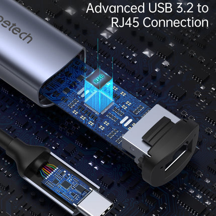 CHOETECH HUB-R02 USB-C to Gigabit Ethernet Adapter 4