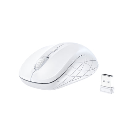 Choetech KB-002-WH single-mode 2.4G wireless mouse, white 3