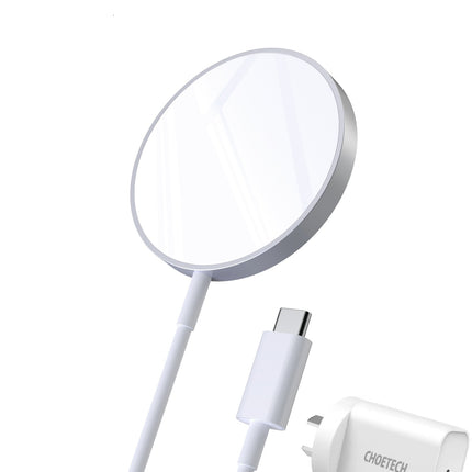 CHOETECH MQ00117-SL (T517+AC) MagLeap Magnetic Wireless Charger + AC