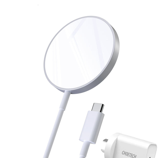 CHOETECH MQ00117-SL (T517+AC) MagLeap Magnetic Wireless Charger + AC