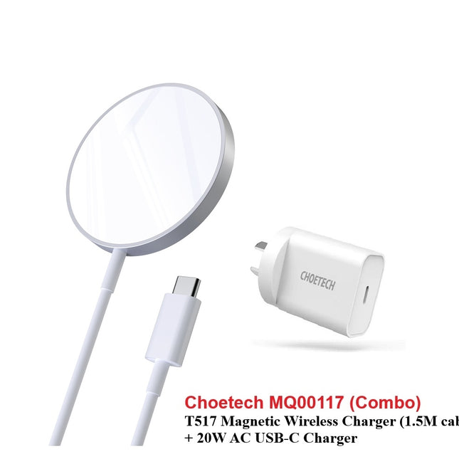 CHOETECH MQ00117-SL (T517+AC) MagLeap Magnetic Wireless Charger + AC 2