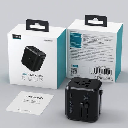 CHOETECH PD5008 30W Fast Universal GaN Travel Charger 6