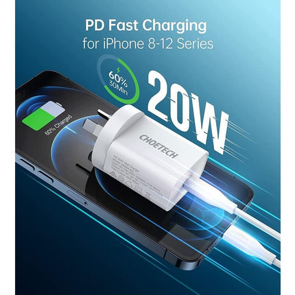 Choetech Q5004 PD Fast Type C Wall Charger 20W 4