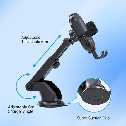CHOETECH T203-F 15W Gravity Car Charger Holder 3