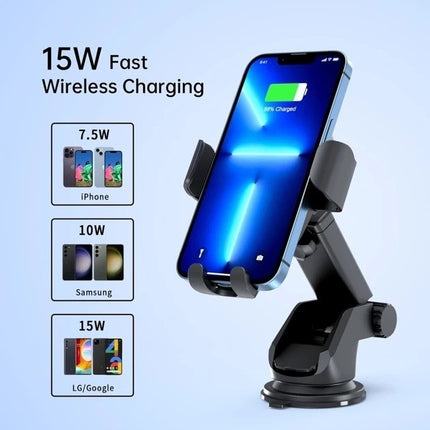 CHOETECH T203-F 15W Gravity Car Charger Holder 5