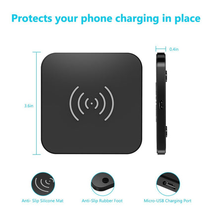 CHOETECH T511S 10W/7.5W Fast Wireless Charger Pad 6