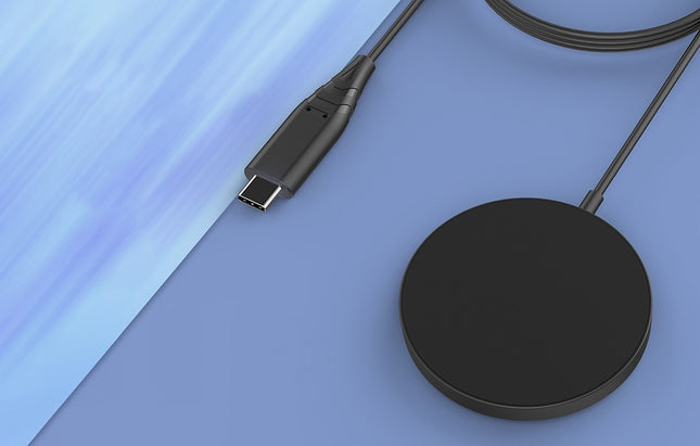 CHOETECH T518-BK15W Removable Fast Wireless Magenetic Charger for iPhone12/13/14/15 & More with 1M Cable 2