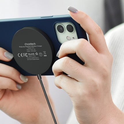 CHOETECH T518-BK15W Removable Fast Wireless Magenetic Charger for iPhone12/13/14/15 & More with 1M Cable 3