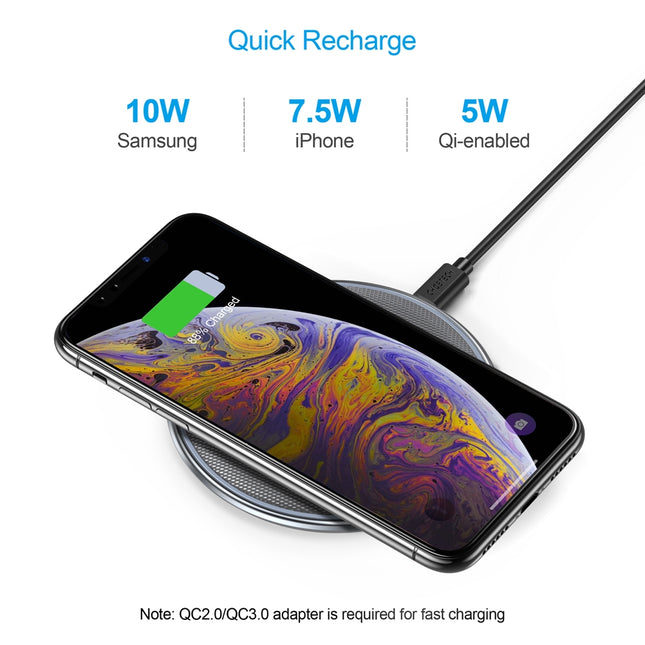 Choetech T539-S Fast Wireless Charger 2