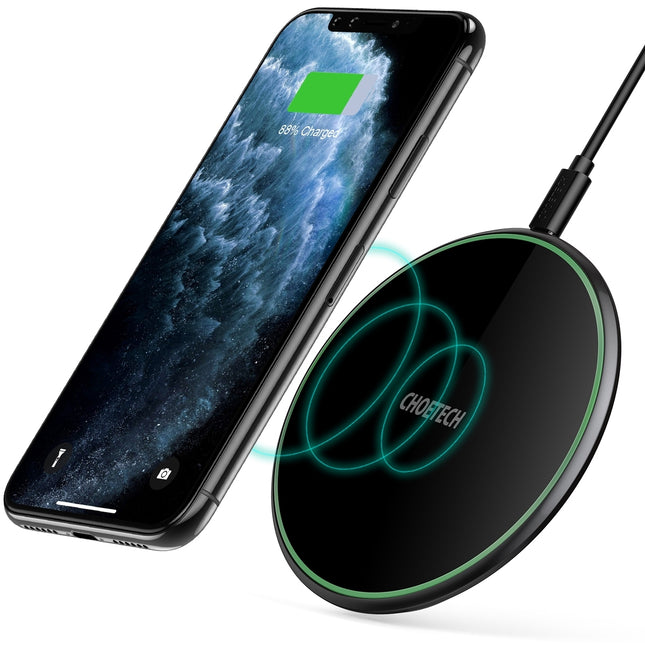 CHOETECH T559-F 15W Wireless Charging Pad with AC Adapter 2