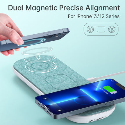 CHOETECH T569-S Magleap 3-in-1 Magnetic Wireless Charging pad with AC Adapter 3