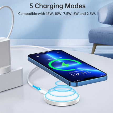 CHOETECH T603-F Ring Holder and Magnetic 15W Wireless Charger for Phone/airPod/iWatch 7