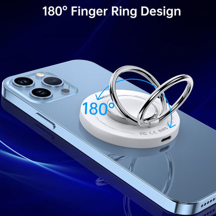 CHOETECH T603-F Ring Holder and Magnetic 15W Wireless Charger for Phone/airPod/iWatch 8