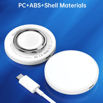 CHOETECH T603-F Ring Holder and Magnetic 15W Wireless Charger for Phone/airPod/iWatch 9