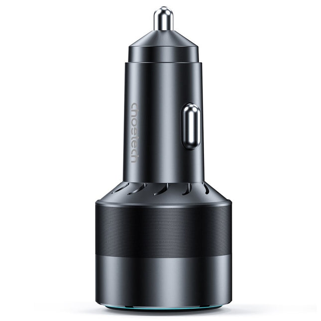 CHOETECH TC0011 130W 3 Ports (Dual USB-C Port PD3.0 + USB-A Port) Fast Car Charger 2