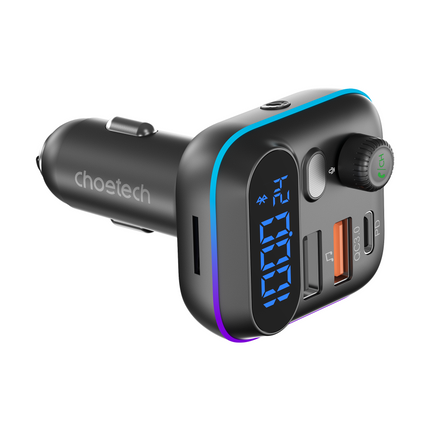 Choetech TC0050 PD36W Bluetooth FM Car Transmitter Charger 2