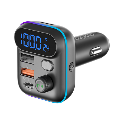 Choetech TC0050 PD36W Bluetooth FM Car Transmitter Charger 3