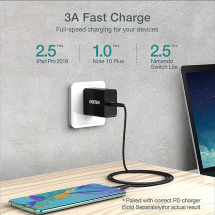 CHOETECH XCC-1004 USB-C To USB-C Cable 2M 7
