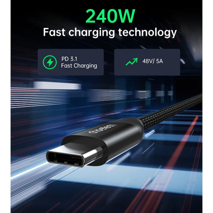 CHOETECH XCC-1035 USB-C M to M PD3.1 240W Super Fast Charging Cable 1M 5