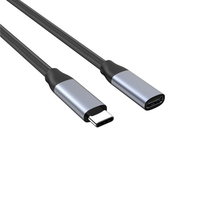 CHOETECH XCC-1039 100W Type-C Female to Type-C Male Extension Cable 2M 2
