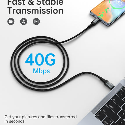CHOETECH XCC-1040 USB-C M to M 240W Super Fast Speed Gen3 Cable 1.2M 4