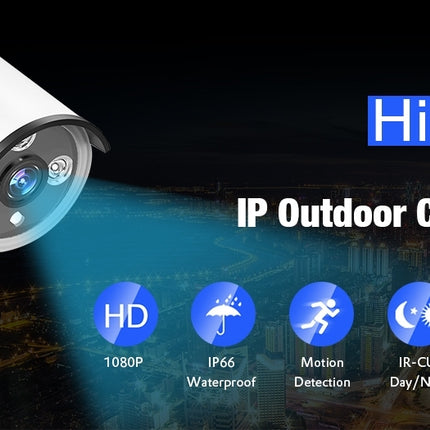 Hiseeu HB624P H.264 4MP PoE IP Camera 4