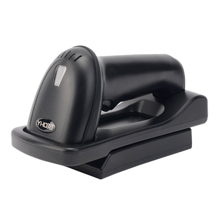 YHDAA YHD-5800DB 2D Wireless Bluetooth Barcode / QR Code Scanner with Stand (Black) 4
