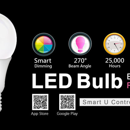 MV SMART BULB 9W E27 TWIN PACK  (apple app only ) 2