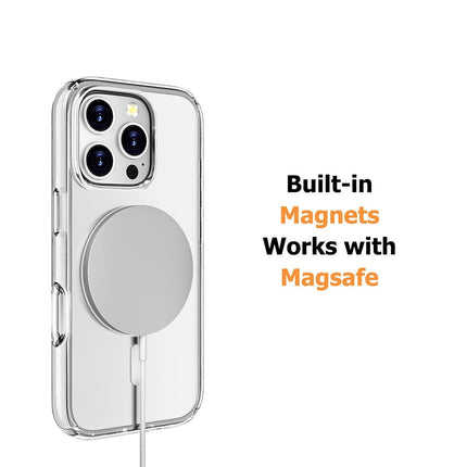 Ultimake Shockproof Transparent Magsafe Cover Case for iPhone 16 Pro Max 4