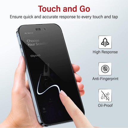 Privacy Tempered Glass Screen Protector for iPhone 16 Pro / 17 / 17 Pro 7