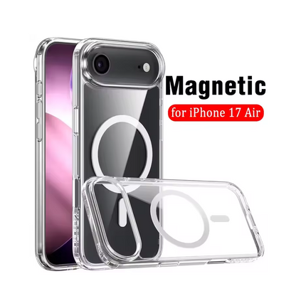 UTIA Ultimake Shockproof Transparent Case Cover With Magnetic Ring for iPhone 17 Air