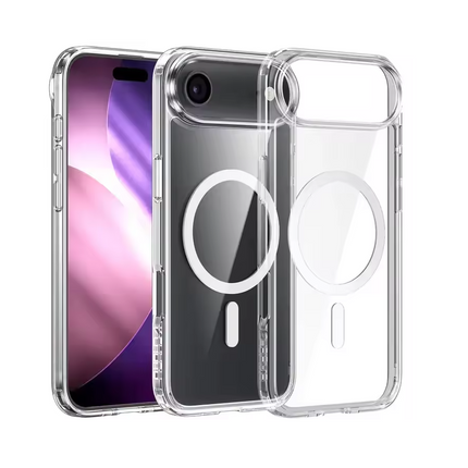 UTIA Ultimake Shockproof Transparent Case Cover With Magnetic Ring for iPhone 17 Air 2