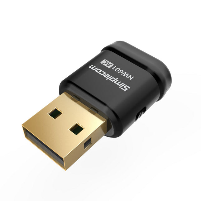 Simplecom NW601 AC600 Mini WiFi Dual Band Wireless USB Adapter 2