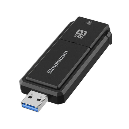 Simplecom NW812 AX1800 Dual Band WiFi 6 USB Adapter with Foldable Antenna 3