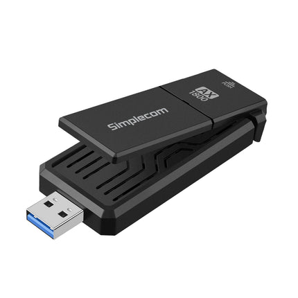 Simplecom NW812 AX1800 Dual Band WiFi 6 USB Adapter with Foldable Antenna 4