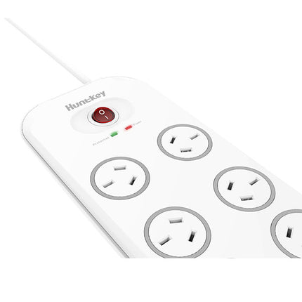 Huntkey 6-Outlet Surge Protector with 2 USB Charging Outlets (SAC607) 4