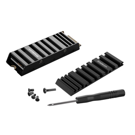 Simplecom SA110 M.2 SSD Aluminum Heatsink with Thermal Silicone Pads for PC and PS5 5