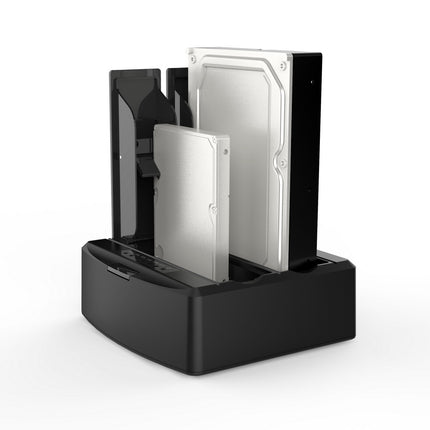 Simplecom SD312 Dual Bay USB 3.0 Docking Station for 2.5" and 3.5" SATA Drive Black 2