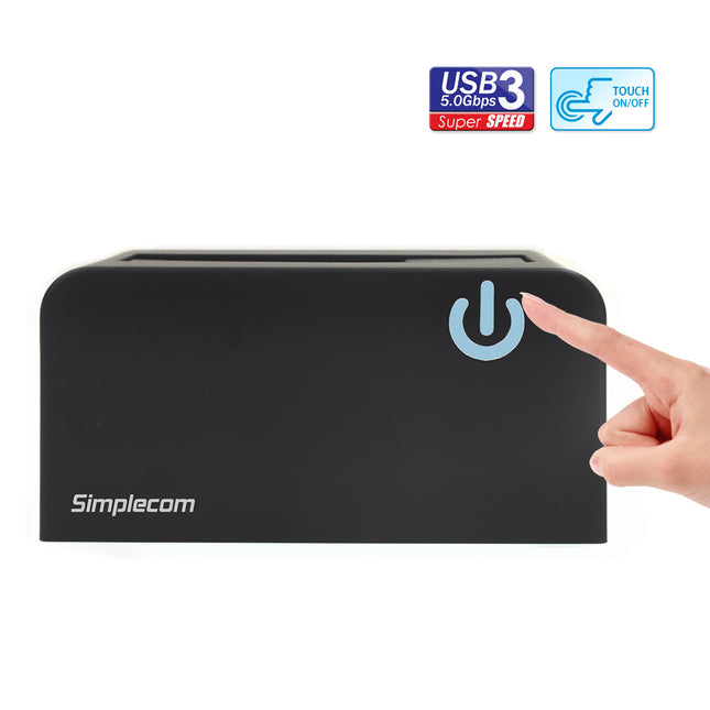 Simplecom SD326 USB 3.0 to SATA Hard Drive Docking Station for 3.5" and 2.5" HDD SSD 2
