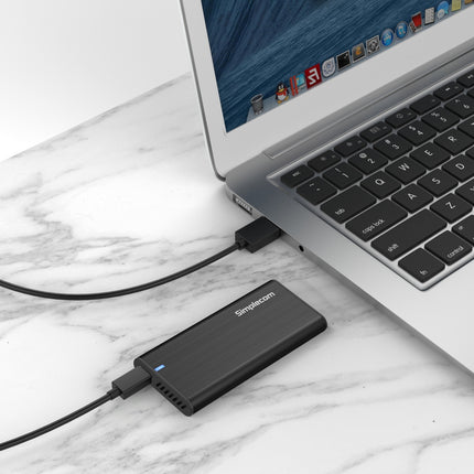 Simplecom SE502C SATA M.2 SSD to USB-C Enclosure USB 3.2 Gen1 5Gbps 5