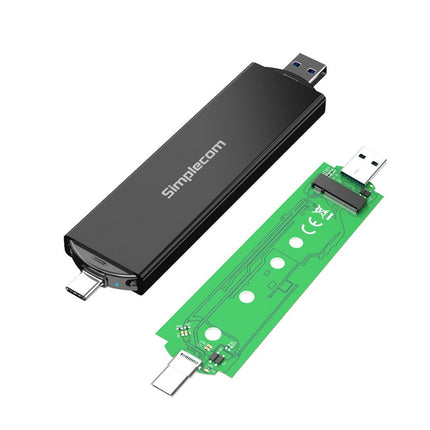 Simplecom SE522 NVMe / SATA M.2 SSD to USB 3.2 Gen 2 Dual USB Connector Enclosure 4