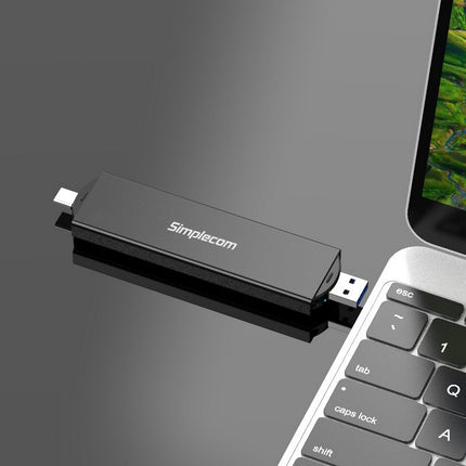 Simplecom SE522 NVMe / SATA M.2 SSD to USB 3.2 Gen 2 Dual USB Connector Enclosure 5
