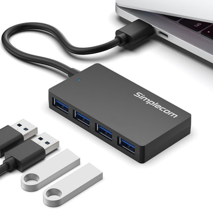 Simplecom CH352 4-Port SuperSpeed USB 3.0 Type-A Hub 4