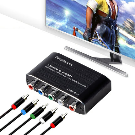 Simplecom CM505v3 Component (YPbPr + Stereo R/L) to HDMI Converter Full HD 1080p 4