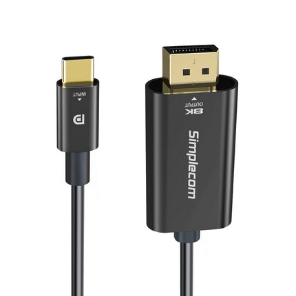 Simplecom DA323 USB-C to DisplayPort Cable DP1.4 8K@60Hz 2M 2