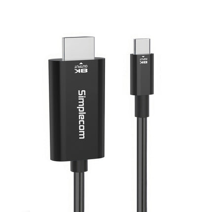Simplecom DA324 USB-C to HDMI 2.1 Cable 2M HDCP 8K@60Hz 2