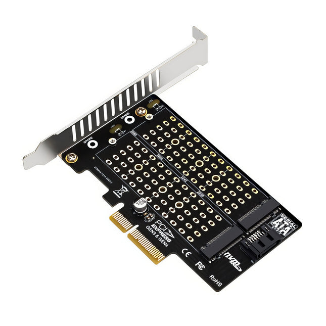 Simplecom EC412v2 NVMe and SATA M.2 SSD to PCIe x4 Expansion Card 2