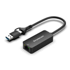 Simplecom NU405C SuperSpeed USB-C and USB-A to 2.5G Ethernet Network Adapter 2.5Gbps LAN