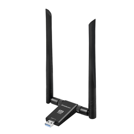 Simplecom NW811v3 AX5400 Tri-Band WiFi 6E USB Adapter with 2x 5dBi High Gain Antennas 4